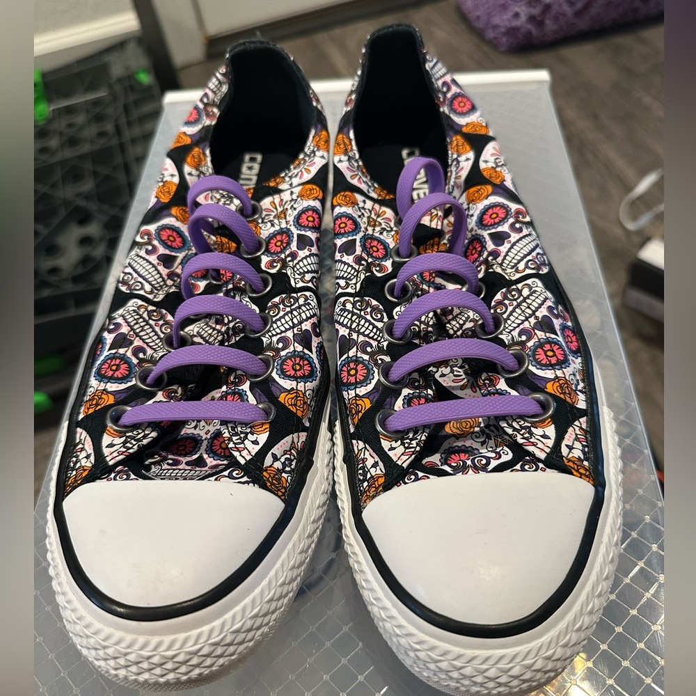LT Dia de Muertos Converse